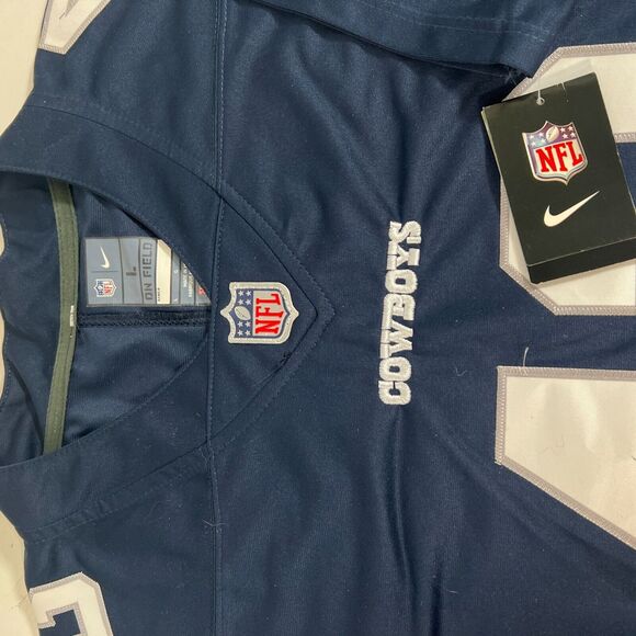 NIKE Dallas Cowboys On Field NFL Jersey Navy #42 Large - Picture 12 of 14